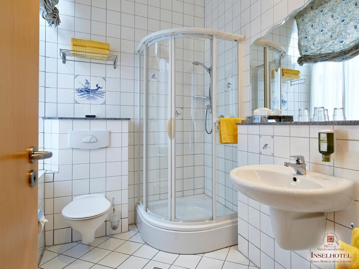 Inselhotel Vierjahreszeiten 보르쿰 외부 사진