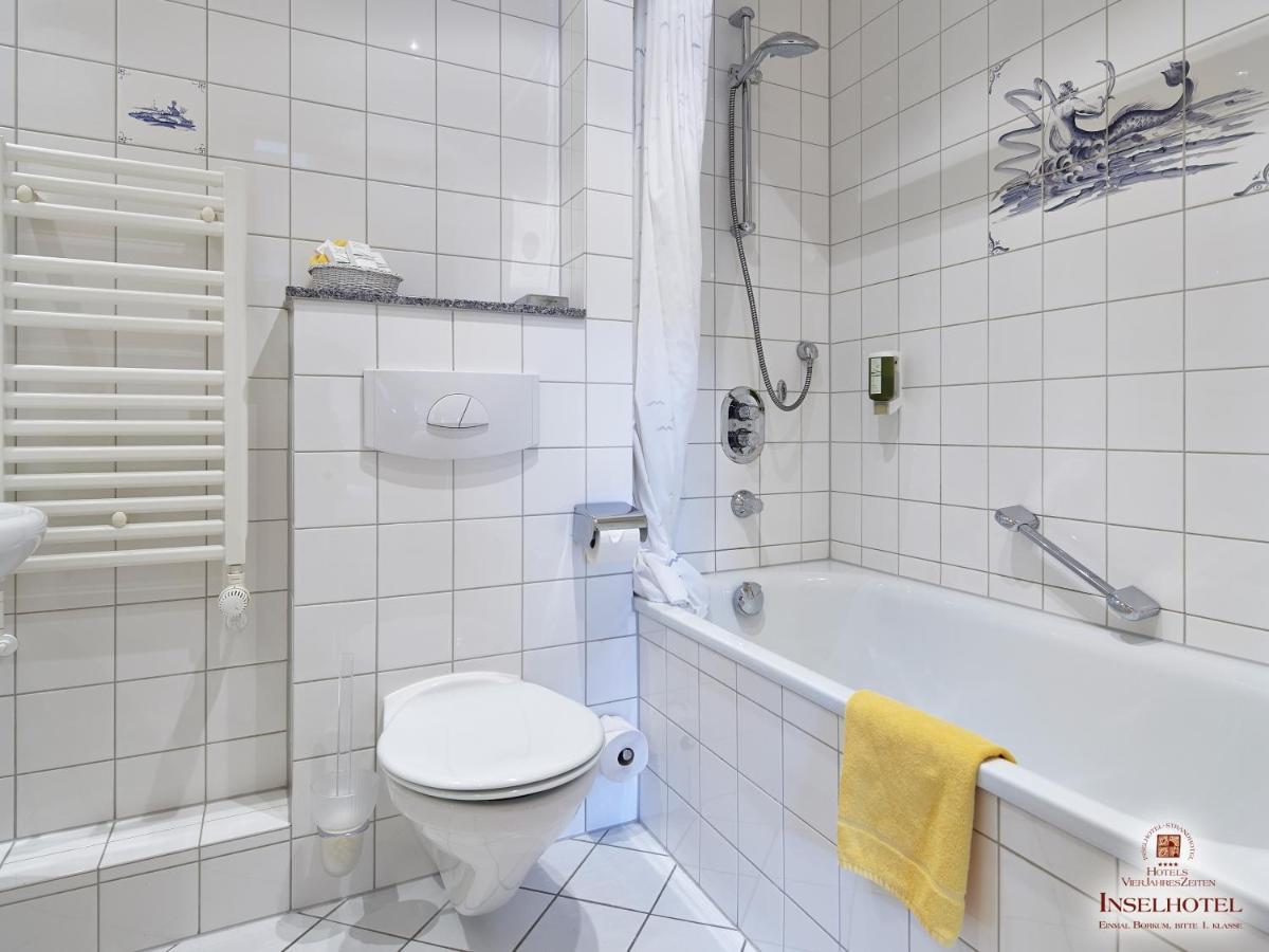 Inselhotel Vierjahreszeiten 보르쿰 외부 사진