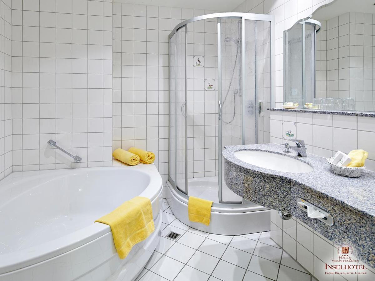 Inselhotel Vierjahreszeiten 보르쿰 외부 사진