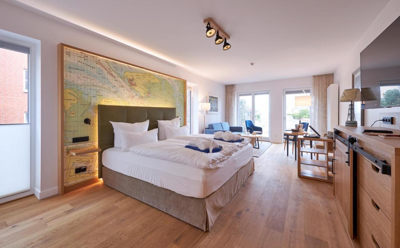 Inselhotel Vierjahreszeiten 보르쿰 외부 사진