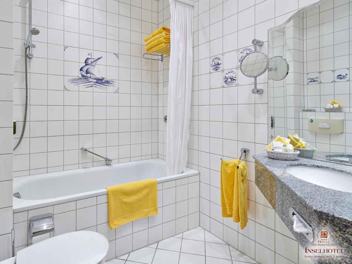 Inselhotel Vierjahreszeiten 보르쿰 외부 사진