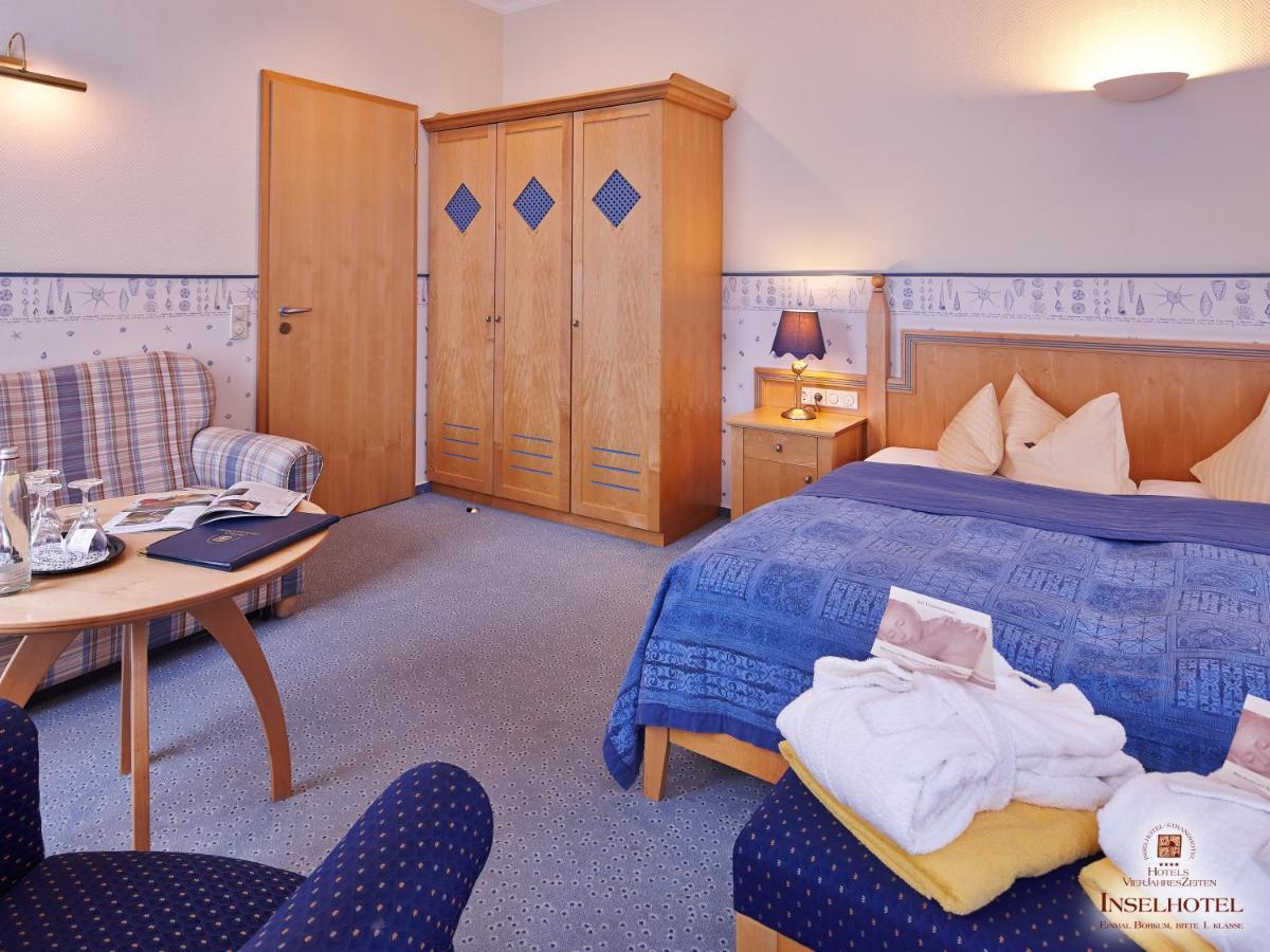 Inselhotel Vierjahreszeiten 보르쿰 외부 사진