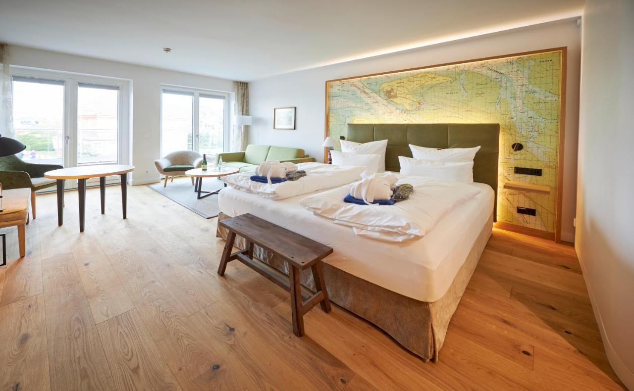 Inselhotel Vierjahreszeiten 보르쿰 외부 사진