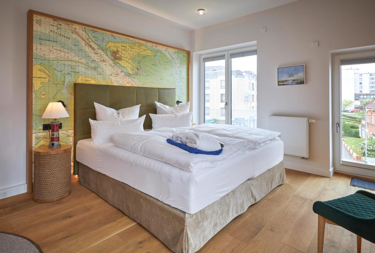 Inselhotel Vierjahreszeiten 보르쿰 외부 사진