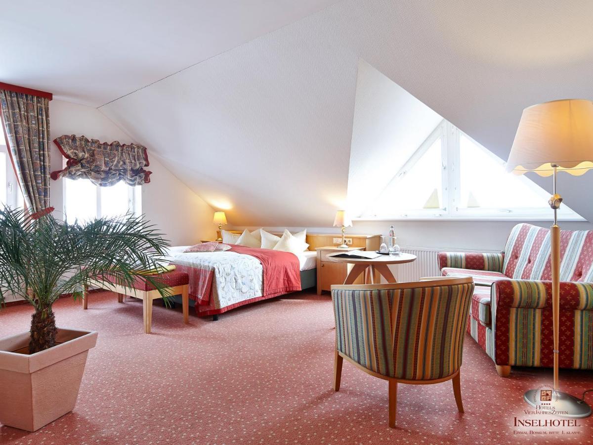 Inselhotel Vierjahreszeiten 보르쿰 외부 사진