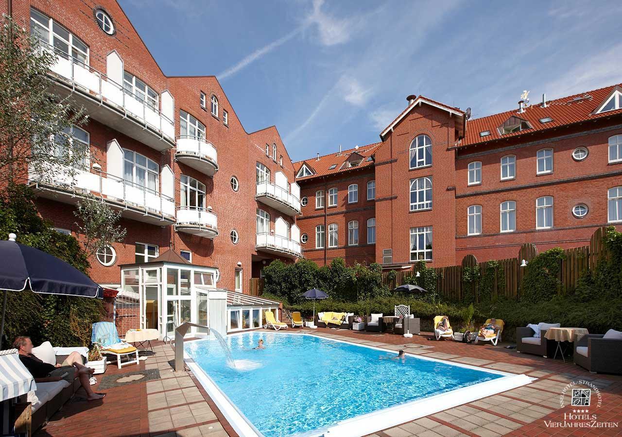 Inselhotel Vierjahreszeiten 보르쿰 외부 사진