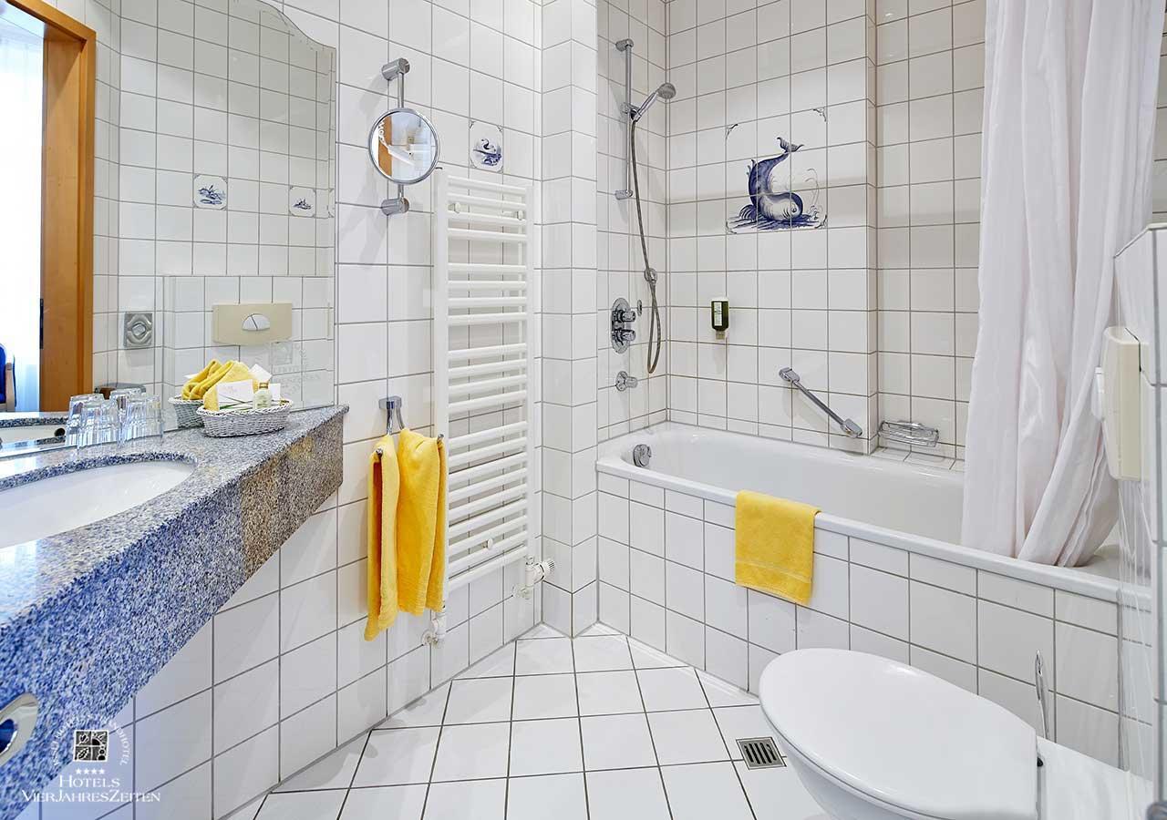 Inselhotel Vierjahreszeiten 보르쿰 외부 사진