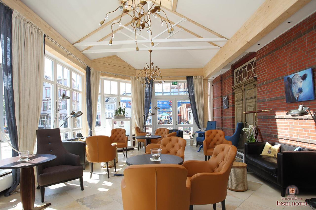 Inselhotel Vierjahreszeiten 보르쿰 외부 사진